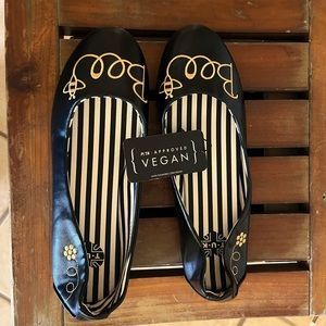 TUK vegan leather flats